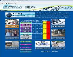 Hach WIMS Main Dashboard